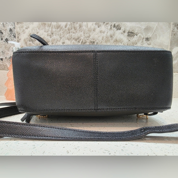 Coach Jordyn Black Leather And Signature "C" Colorblock Backpack - Excellent! - Picture 13 of 13